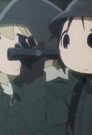 انمي رحلة الفتاتين الأخيرة الحلقة 6 الطائرة